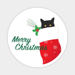 Kitten in a Stocking Magnet